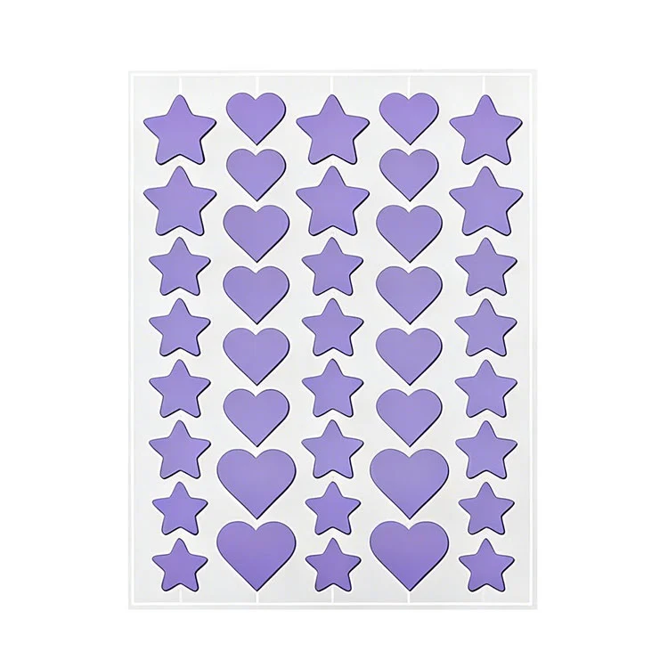 Aranyos csillag pattanásfoltok a gyógyuláshoz