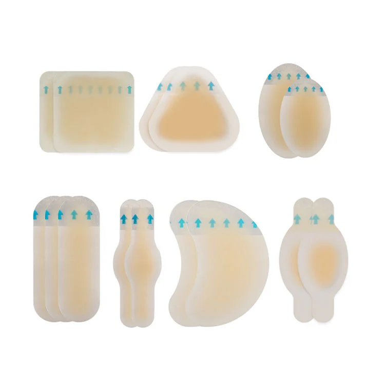 Foot Blister Bandage Hydrocolloid Heel Wound Care Dressing